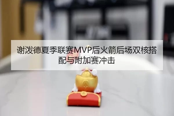 谢泼德夏季联赛MVP后火箭后场双核搭配与附加赛冲击